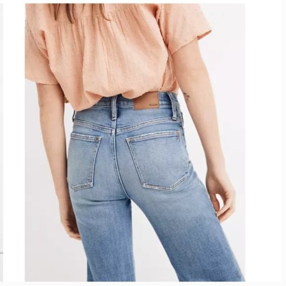 NWT madewell Slim Wide-Leg Crop Reggie - Picture 3 of 15